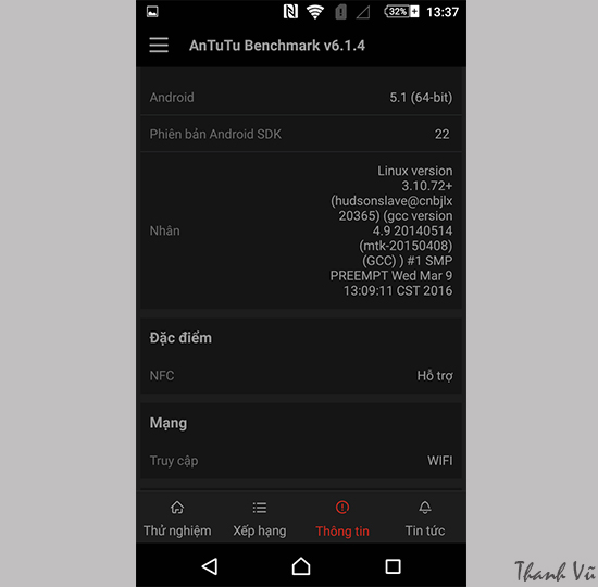 Huong dan test Antutu tren Sony Xperia M5 Single Sim 9